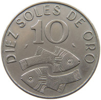 PERU 10 SOLES 1971  #MA 025180 - Peru