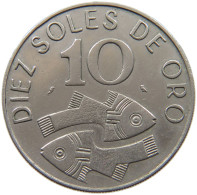 PERU 10 SOLES 1971  #MA 025180 - Pérou