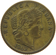 PERU 10 CENTAVOS 1963  #MA 025201 - Peru