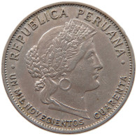 PERU 10 CENTAVOS 1940  #MA 067184 - Perú