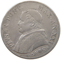 PAPAL STATES LIRA 1866 R PIUS IX. #MA 021079 - Vatican