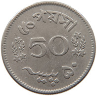 PAKISTAN 50 PAISA 1965  #MA 065964 - Pakistán