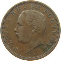 PORTUGAL 20 REIS 1884 LOUIS I. (1861-1889) #MA 065626 - Portugal