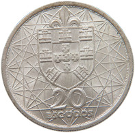 PORTUGAL 20 ESCUDOS 1966  #MA 103702 - Portugal