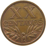 PORTUGAL 20 CENTAVOS 1966  #MA 065645 - Portugal