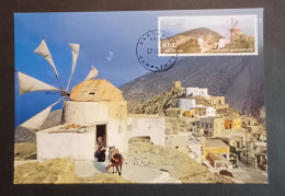 GRÈGE GREECE 2004 / CARTE MAXIMUM / KARPATHOS - Cartes-maximum (CM)