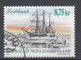 Greenland 2003. Ship "Godthåb". Michel 409. Used - Gebruikt