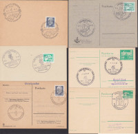 Junge Pioniere, 6 Verschiedene SSt. , Dabei Aus Meingen, Frankfurt, Cottbus, Boltenhagen, Karl-Marx-Stadt - Franking Machines (EMA)