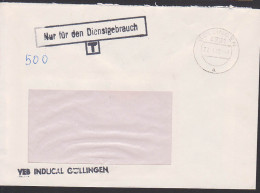 Göllingen R1- Nur Für Den Dienstgebrauch ZKD 27.1.86 Abs. INDUCAL - Briefe U. Dokumente