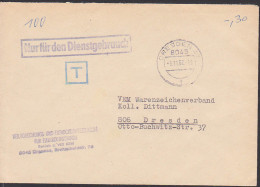 Dresden 45,  R1- Nur Für Den Dienstgebrauch ZKD 5.11.82 Abs. Forschungs- Und Entwicklungszentrum - Lettres & Documents