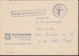 Dresden,  R1- Nur Für Den Dienstgebrauch ZKD 23.4.84 Abs. KONSUM - Briefe U. Dokumente