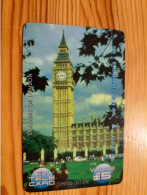 Prepaid Phonecard United Kingdom, ET Telecard - London, Big Ben - Bedrijven Uitgaven