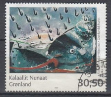 Greenland 2008. Painting By Aka Høegh. Michel 508. Used - Used Stamps