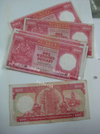 Hong Kong 1985 - 1988 Hong Kong Bank HSBC $100 POOR CONDITION Number Random - Hongkong