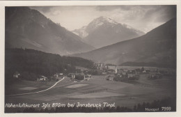 D8322) IGLS Bei INNSBRUCK 870m - Tirol - Tolle FOtO AK - Straße Felder Kirche ALT ! - Igls