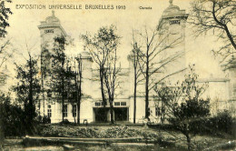 Belgique - Brussel - Bruxelles - Exposition Universelle De Bruxelles 1910 - Canada - Universal Exhibitions