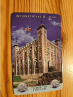 Prepaid Phonecard United Kingdom, ET Telecard - London, The Tower - [ 8] Ediciones De Empresas