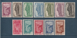 Réunion - YT N° 163 à 174 ** - Neuf Sans Charnière - 1939 1940 - Neufs