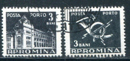 ROUMANIE- Taxe Y&T N°121- Oblitéré - Postage Due