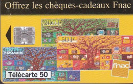 F782  08/1997 - FNAC " Chèques-cadeaux " - 50 SC7 - 1997