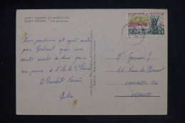 ST PIERRE ET MIQUELON - Carte Postale Pour La France  - L 148692 - Cartas & Documentos