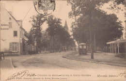 MERKSEM 1906 VUE SUR LA VIEILLE BARRIERE BARREEL PAARDENTRAM VOOR HOTEL - FRANCOIS - ANTWERPEN - Altri & Non Classificati