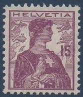 Suiza 0133 * Charnela. 1909 - Unused Stamps