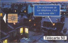 F784  09/1997 - TOITS " Capital France Télécom " - 50 SO3 - (verso N° Deux Lignes - 2ème Ligne N° Serrés Vers La Gauche) - 1997