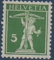 Suiza 0136 * Charnela. 1910 - Unused Stamps