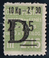 France Colis Postaux N°162 - Neuf * Avec Charnière - TB - Mint/Hinged