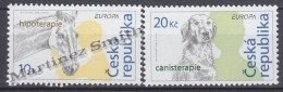 Czech Republic - Tcheque 2006 Yvert  433/ 34, Europe, Integration. Horse, Dog - MNH - Unused Stamps