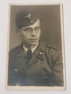 Photo Original, Soldat Allemand WW2, Format Carte Postale - Guerre, Militaire