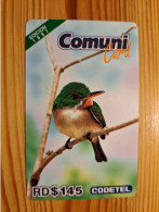 Prepaid Phonecard Dominican Rebublic, Codetel - Bird - Dominik. Republik