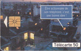 F784H  05/1997 - TOITS " Capital France Télécom " - 50 GEM - (verso : N° Deux Lignes - 2ème Ligne Vers La Gauche Sous A) - 1997