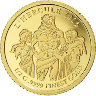 Samoa, Hercule, 5 Dollars, 2013, FDC, Or - Samoa