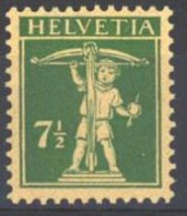 Suiza 0199 * Charnela. 1924 - Nuevos