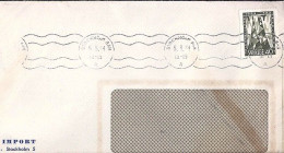 SUEDE N° 379 S/L. DU 5.3.54 POUR LA FRANCE - Storia Postale