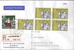 PAYS BAS N° 791x5/788 S/L REC. DU 8.5.64 POUR L’ALLEMAGNE - Brieven En Documenten