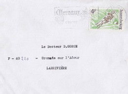 LUXEMBOURG N° 862 S/L. DU 1975 POUR LA FRANCE - Storia Postale