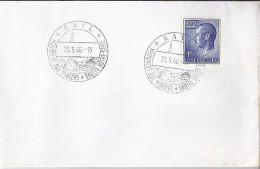 LUXEMBOURG N° 662 S/L. DU 23.5.66 - Cartas & Documentos