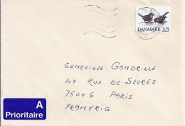 DANEMARK N° 1089 S/L DU 3.11.95  POUR LA FRANCE - Covers & Documents