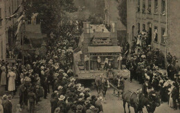 ESCH-SUR-ALZETTE Histor.-Allegor. Festzug Am 14.8.1910 Allegorische Darstellung Der Bodenschätze Des Escher Kantons - Esch-sur-Alzette