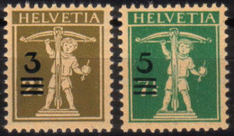 Suiza 0239/240 * Charnela. 1930 - Nuevos