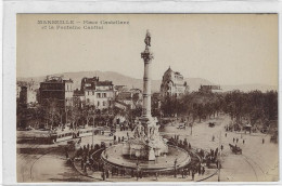 CPA - Marseille - Place Castellane Et La Fontaine Cantini - Castellane, Prado, Menpenti, Rouet