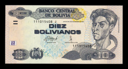 Bolivia 10 Bolivianos L.1986 (2016) Pick 243b Serie J Sc Unc - Bolivia