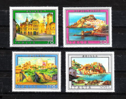 Italia   -   2005. Vista Di Asiago, Castelsardo, Orvieto, Scilla. Serie Completa MNH - Géographie