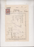 SLOVENIA  1911 J. DOGAN LJUBLJANA LAIBACH Nice Bill Document - Autriche