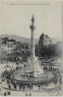 CPA - Marseille -  Fontaine Cantini ( Place Castellane ) - Castellane, Prado, Menpenti, Rouet