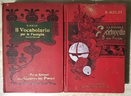 Melzi La Piccola Enciclopedia Delle Famiglie Il Vocabolario Per Le Famiglie Illustrato 1903 Abbonati Gazzetta Del Popolo - Wörterbücher