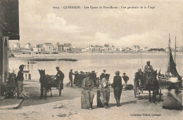 Quiberon * Les Quais De Port Maria * Vue Générale De La Plage * Attelage - Quiberon